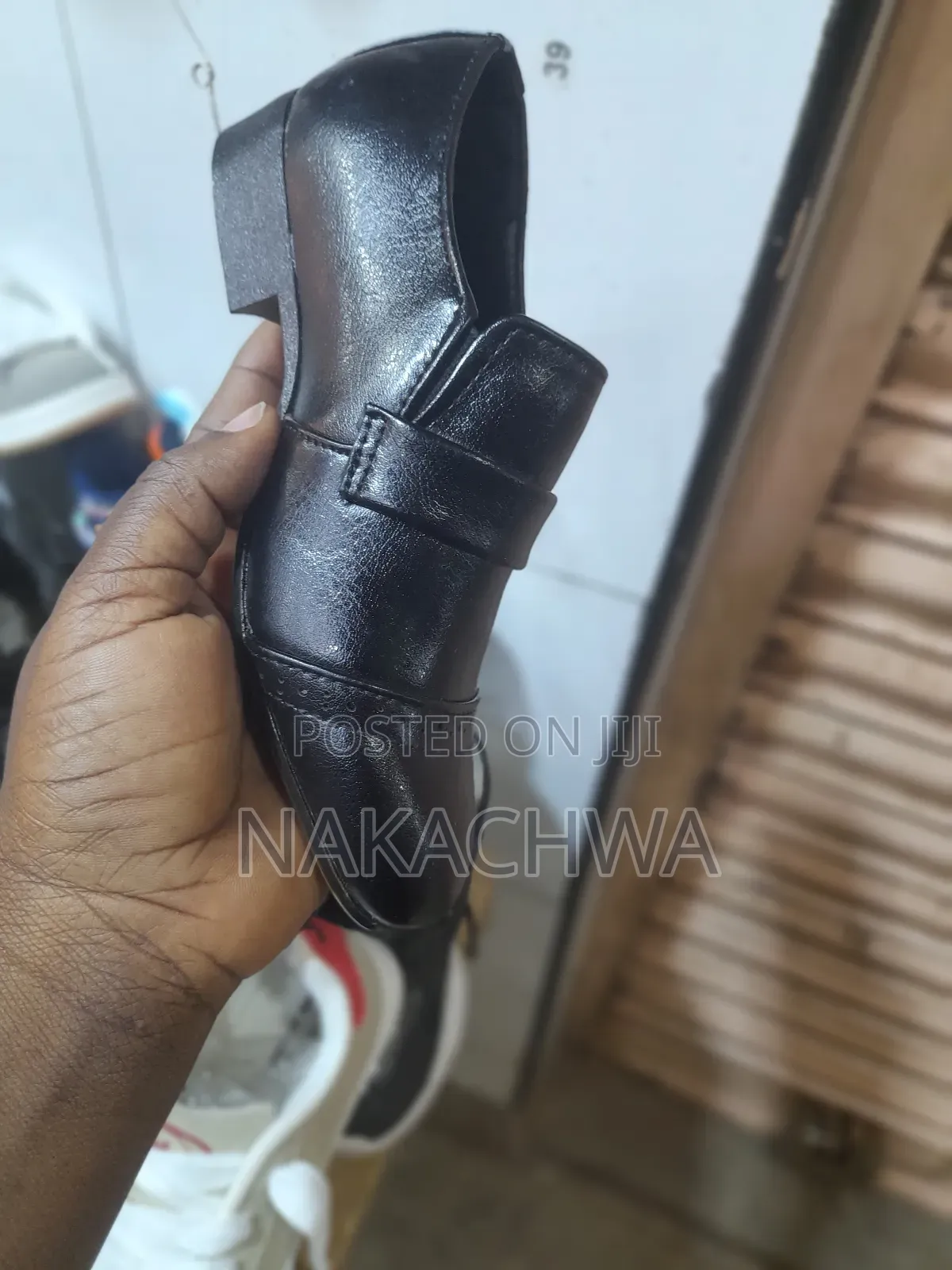 Its Agood Black Shoes for Kids
