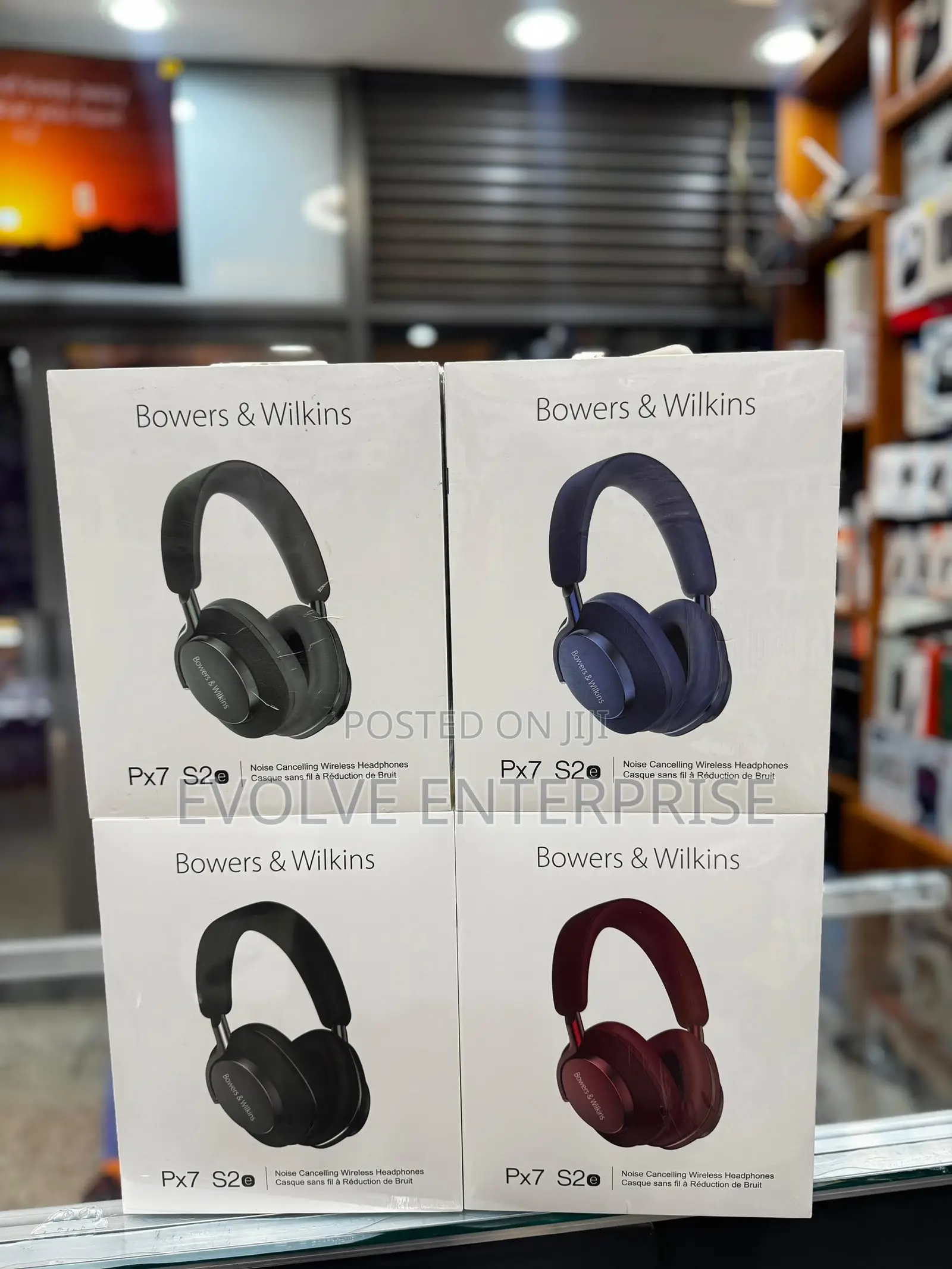 Bowers Wilkins Px7 S2e Bluetooth Headphones Over Ear Headphones