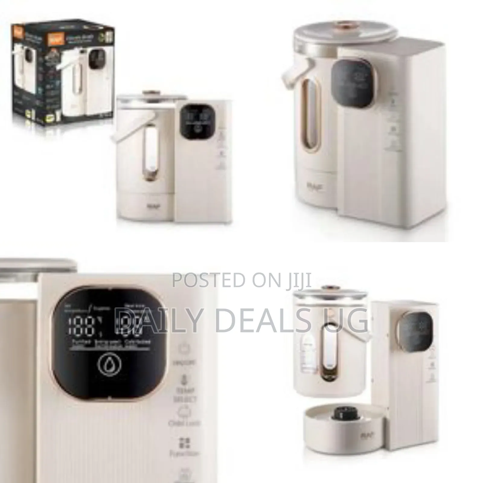 Raf 2 in 1 Water Boiler Electric Kettle and Dispenser - Multicolor