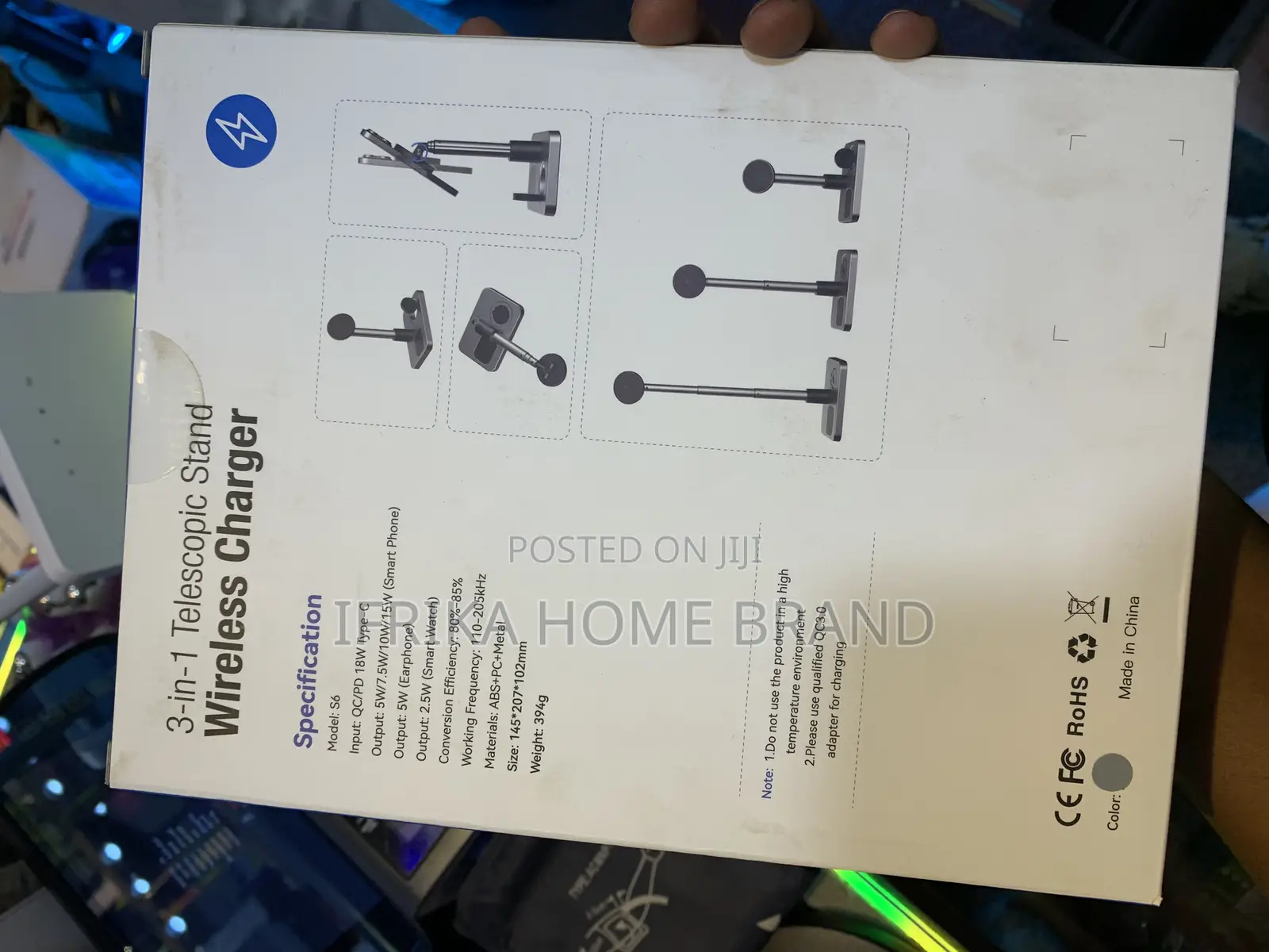 3-in-1 Telescopic Wireless Charger