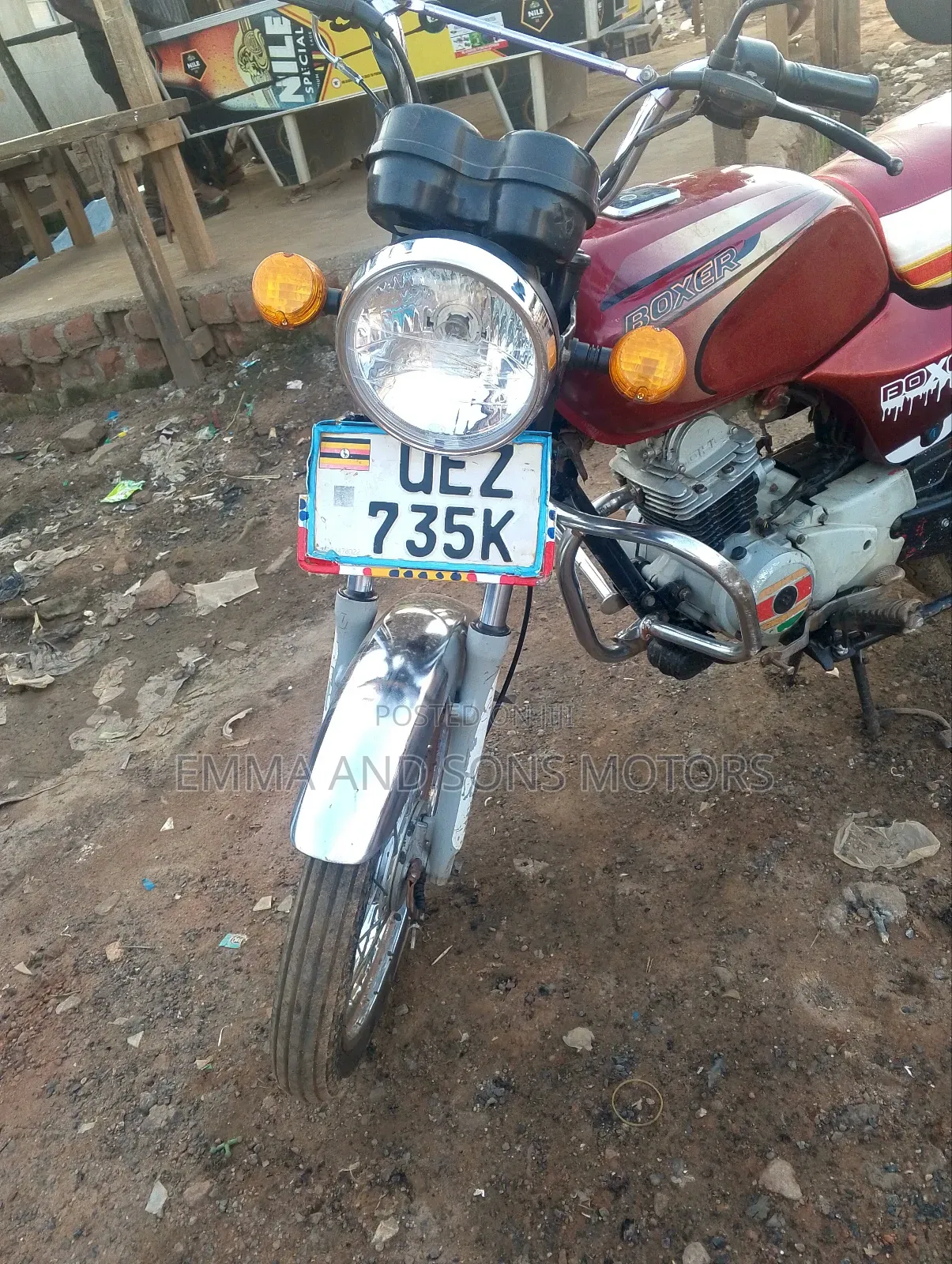 Bajaj Boxer 100 2020 Red