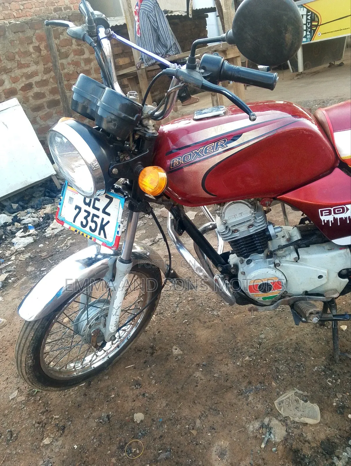 Bajaj Boxer 100 2020 Red