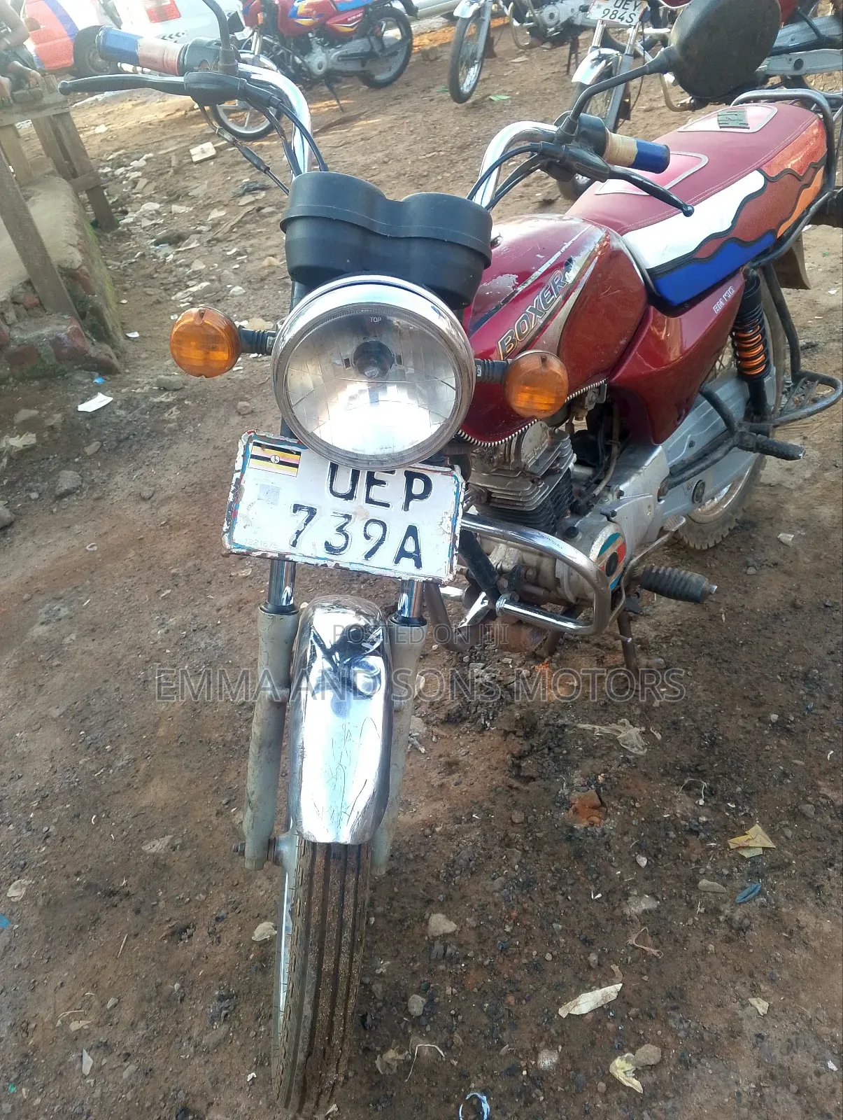 Bajaj Boxer 100 2019 Red