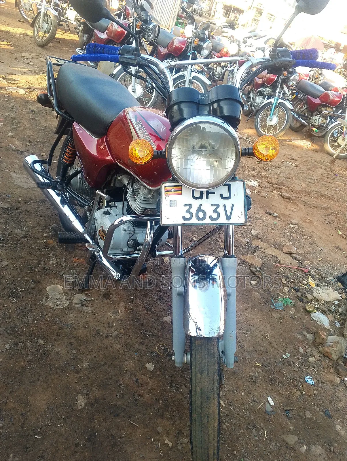 Bajaj Boxer 100 2022 Red