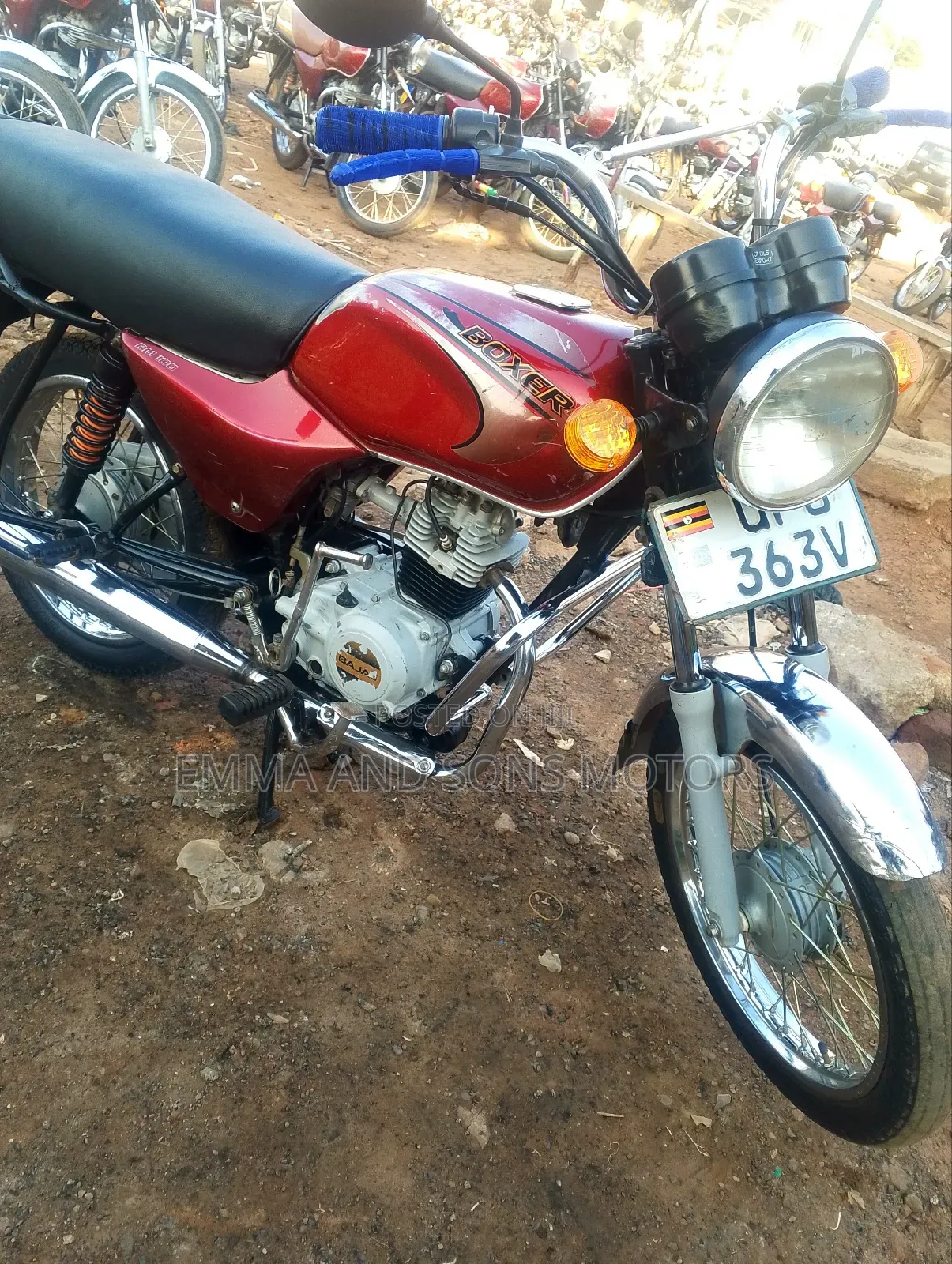 Bajaj Boxer 100 2022 Red