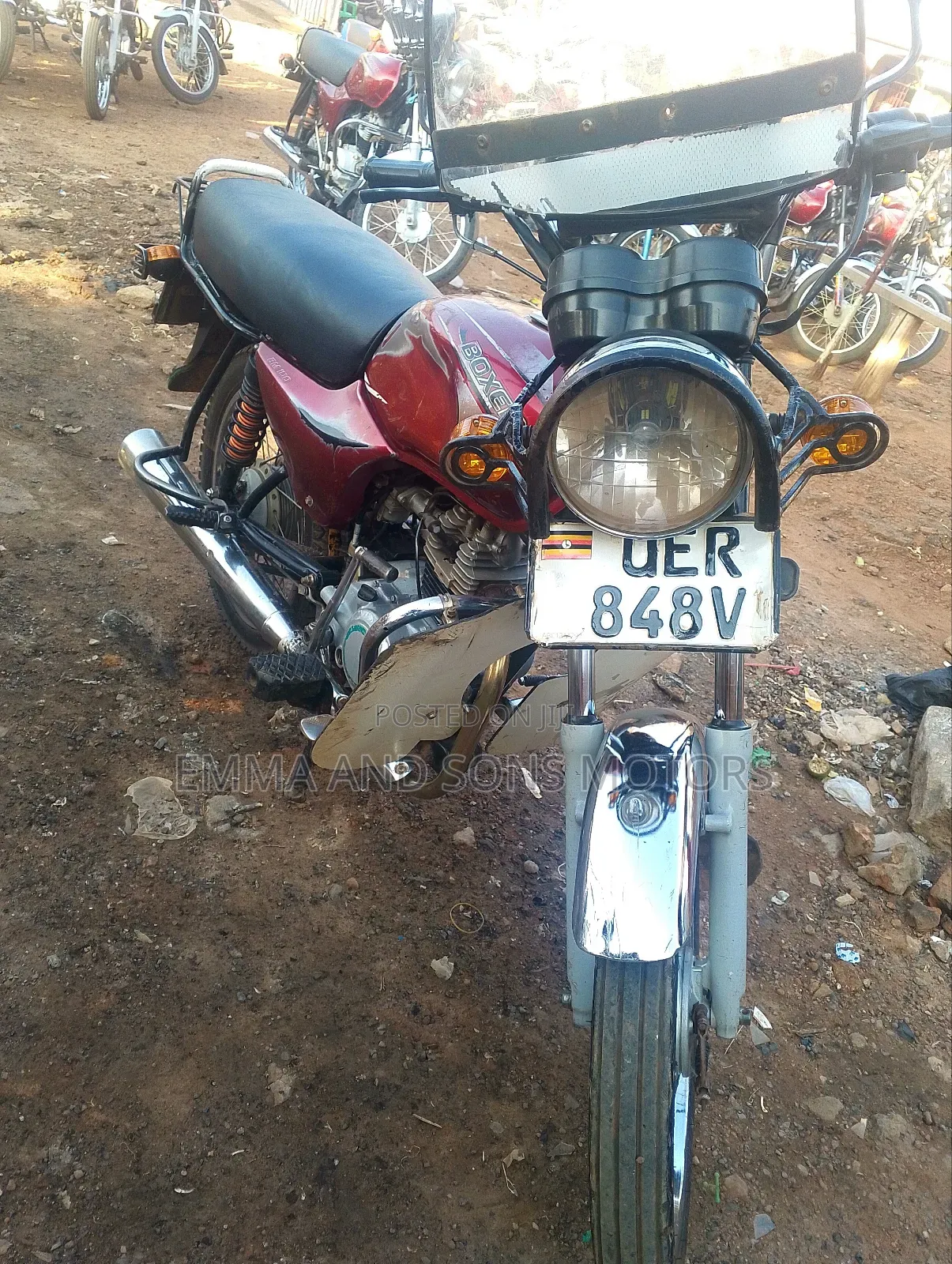 Bajaj Boxer 100 2019 Red