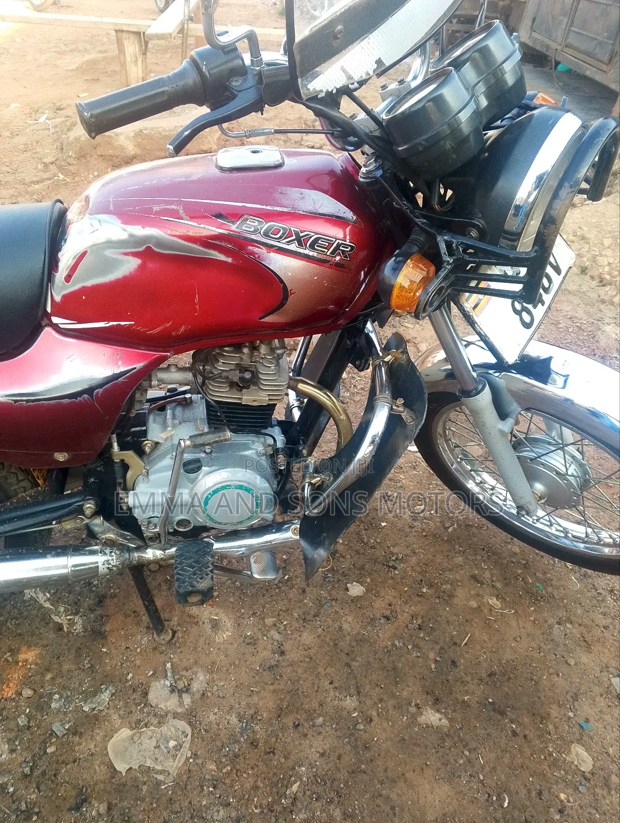 Bajaj Boxer 100 2019 Red