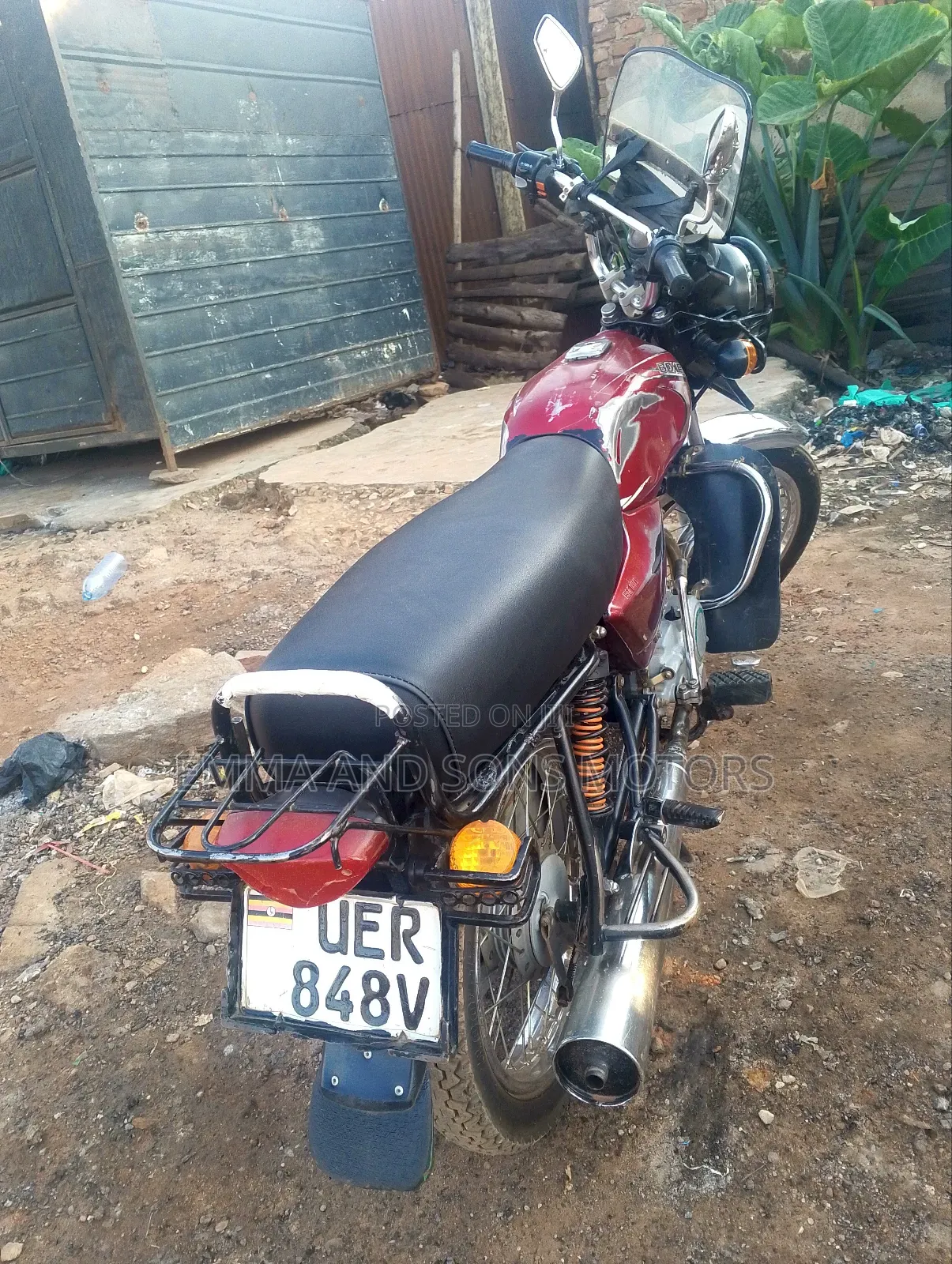 Bajaj Boxer 100 2019 Red