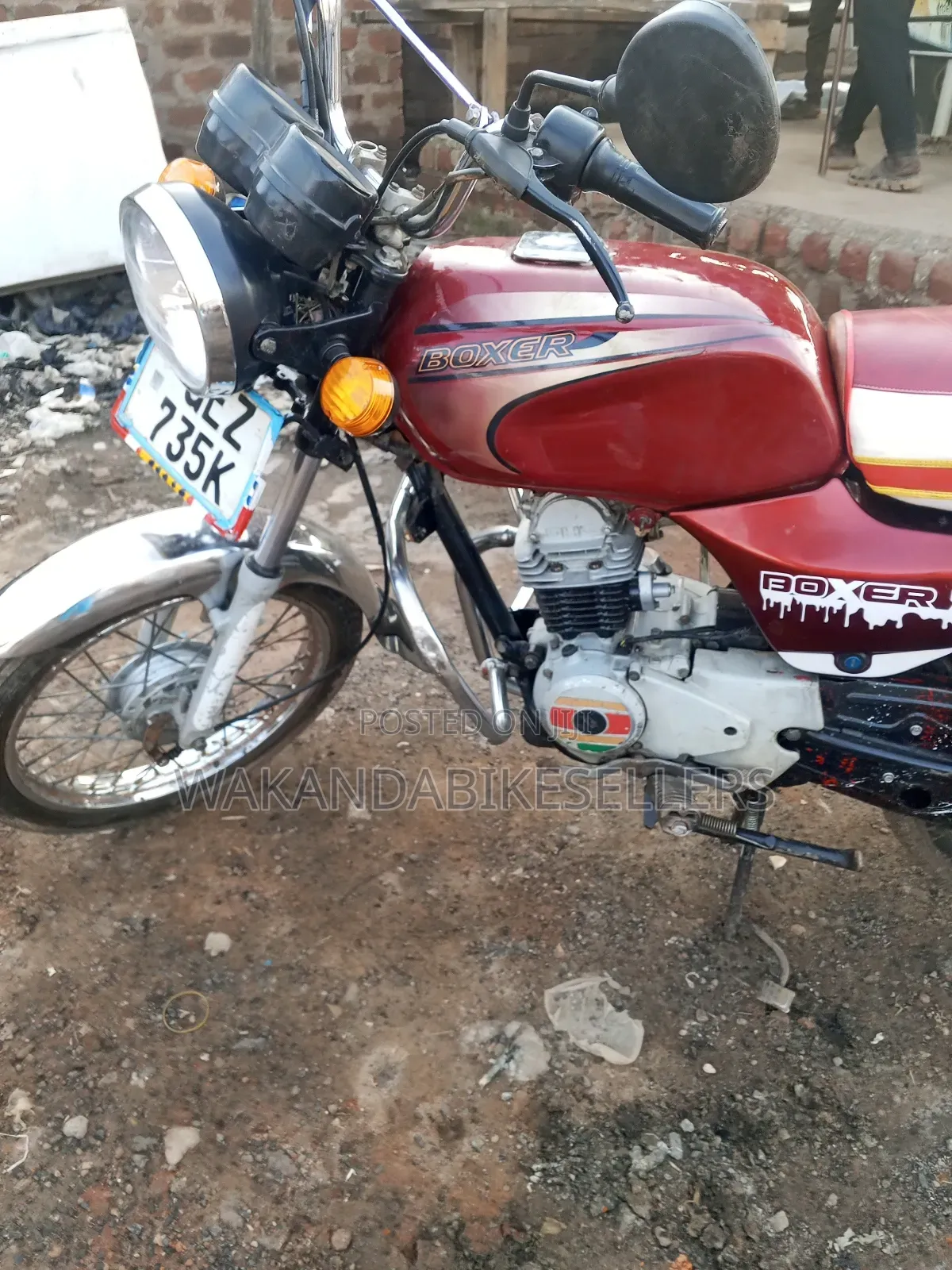 Bajaj Boxer 100 2020 Red