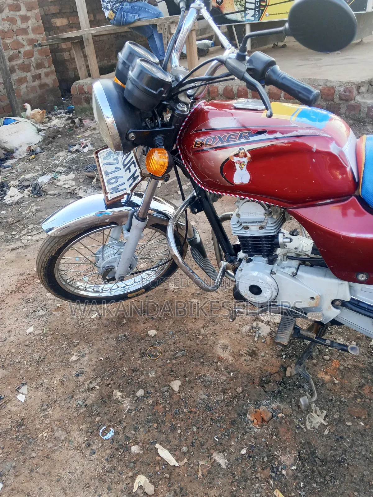 Bajaj Boxer 100 2022 Red