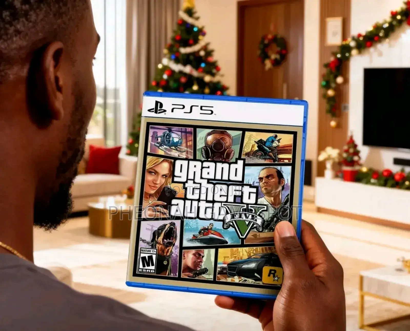 Gta v Ps5: Disk Eri Clean! (No Scratches, Just Vibes).