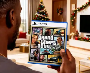 Gta v Ps5: Disk Eri Clean! (No Scratches, Just Vibes).