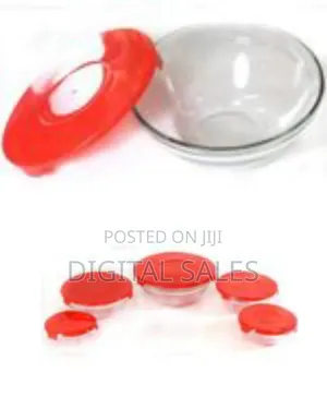 5 Piece Glass Bowl Set