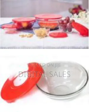 5 Piece Glass Bowl Set
