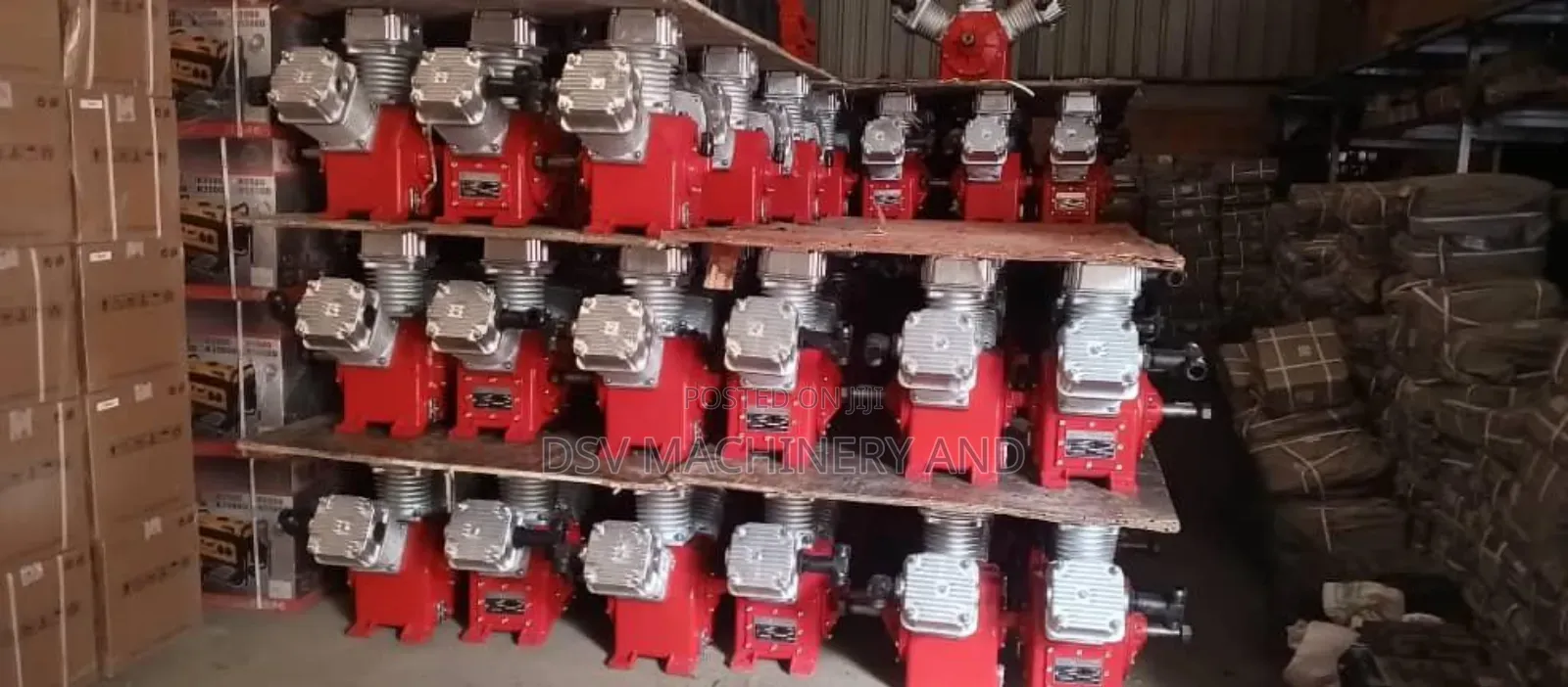 3 Piston Heavy Duty Three Phase Compressor Heads
