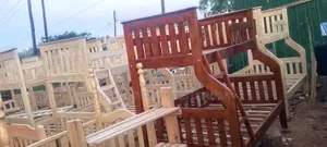 Brown Colored Loft Bed Decker