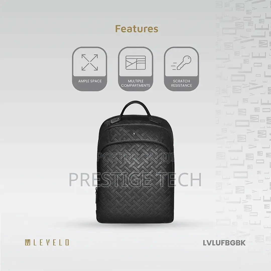 Levelo Gracia Universal Fashion Bag Fits 16inch Laptop /5 Compartments