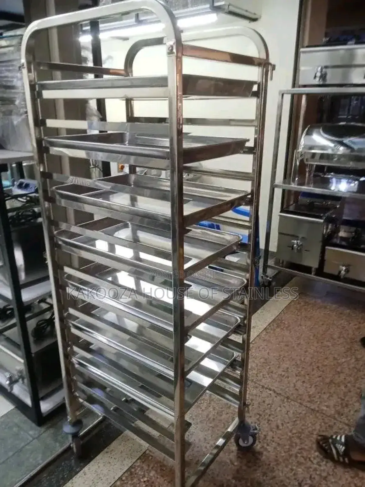 Stainless Steel Trolleys