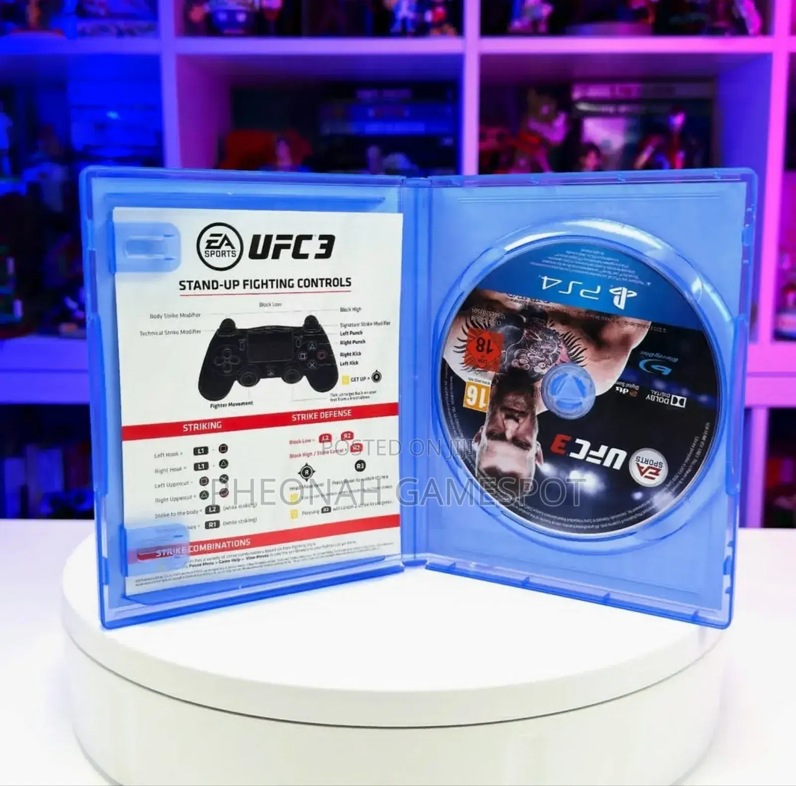 Ufc 3 Game Cd for Ps4: Beat McGregor Before He Starts Talking Too