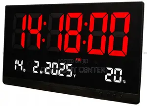 Electronic Digital Wall Clock