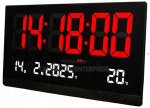 Electronic Digital Wall Clock