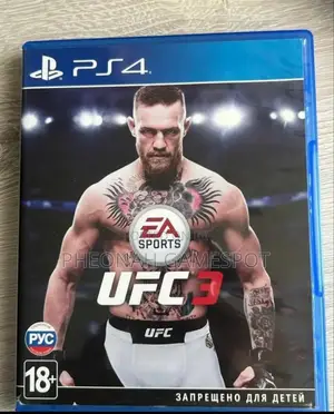 Ufc 3 Game Cd for Ps4: Be the Boss of the Ring Without Small Sweat