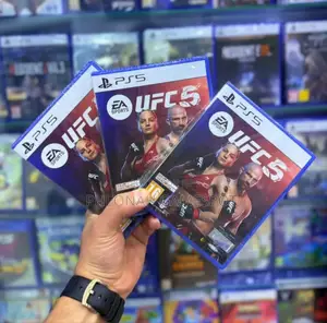 Ufc 5 Game Cd for Ps5: Your Favorite Fighters Look Real, No Jokes!