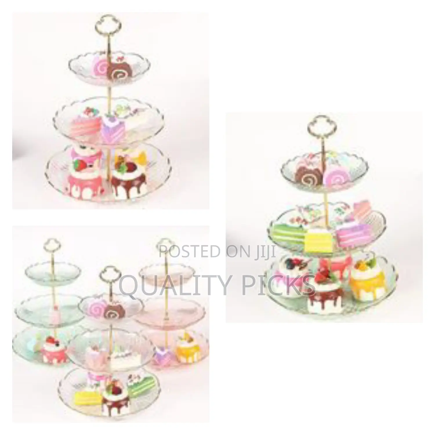 3 Layer Cake Dessert Stand