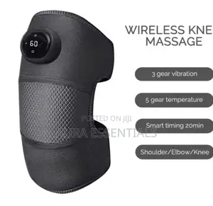 3-in-1 Knee Massager Pad With Heat and Vibration Functions
