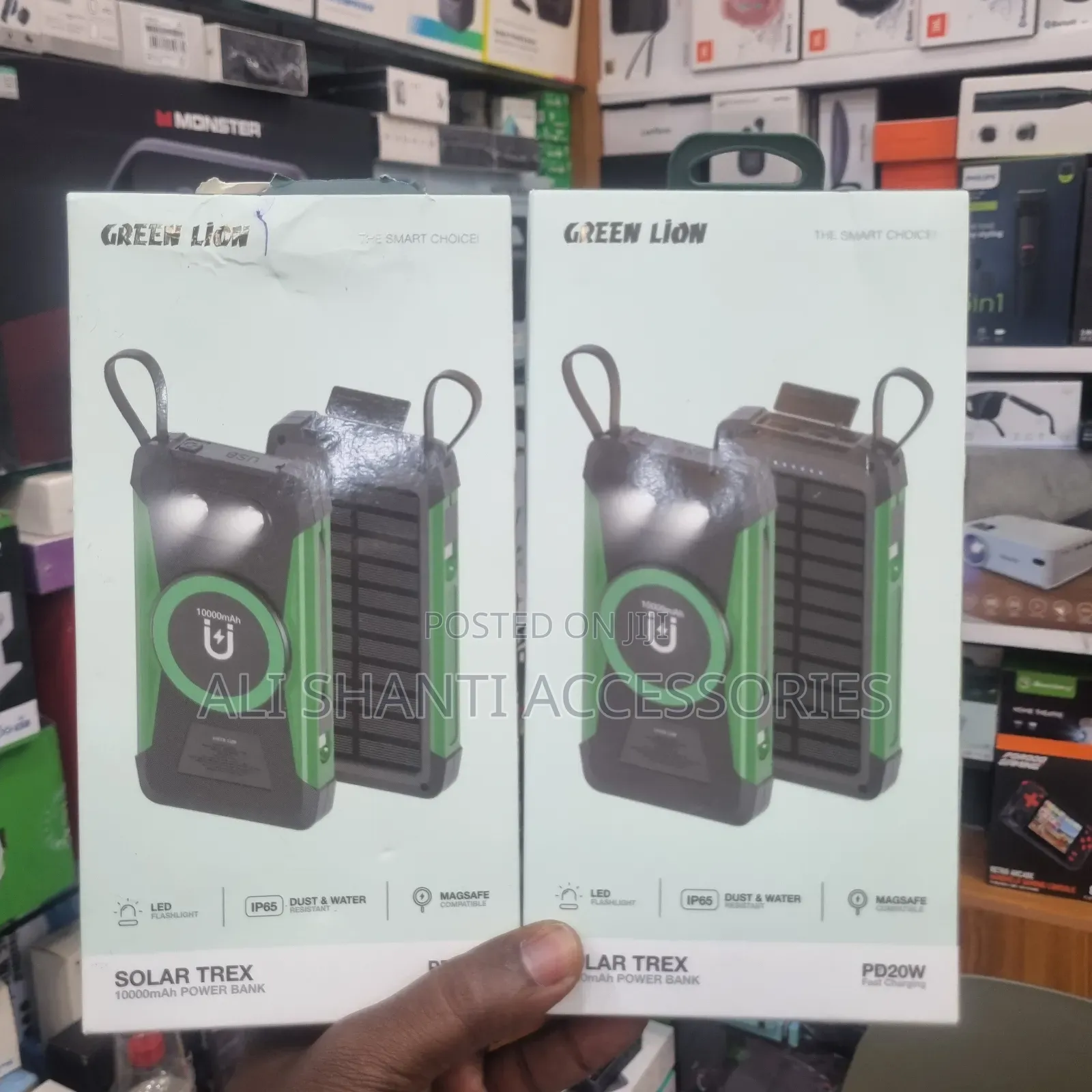 Greenlion Solar Trex 10000mah Power Bank