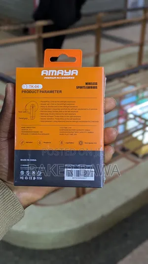 Amaya Tk-04 Wireless Sports Earbuds.