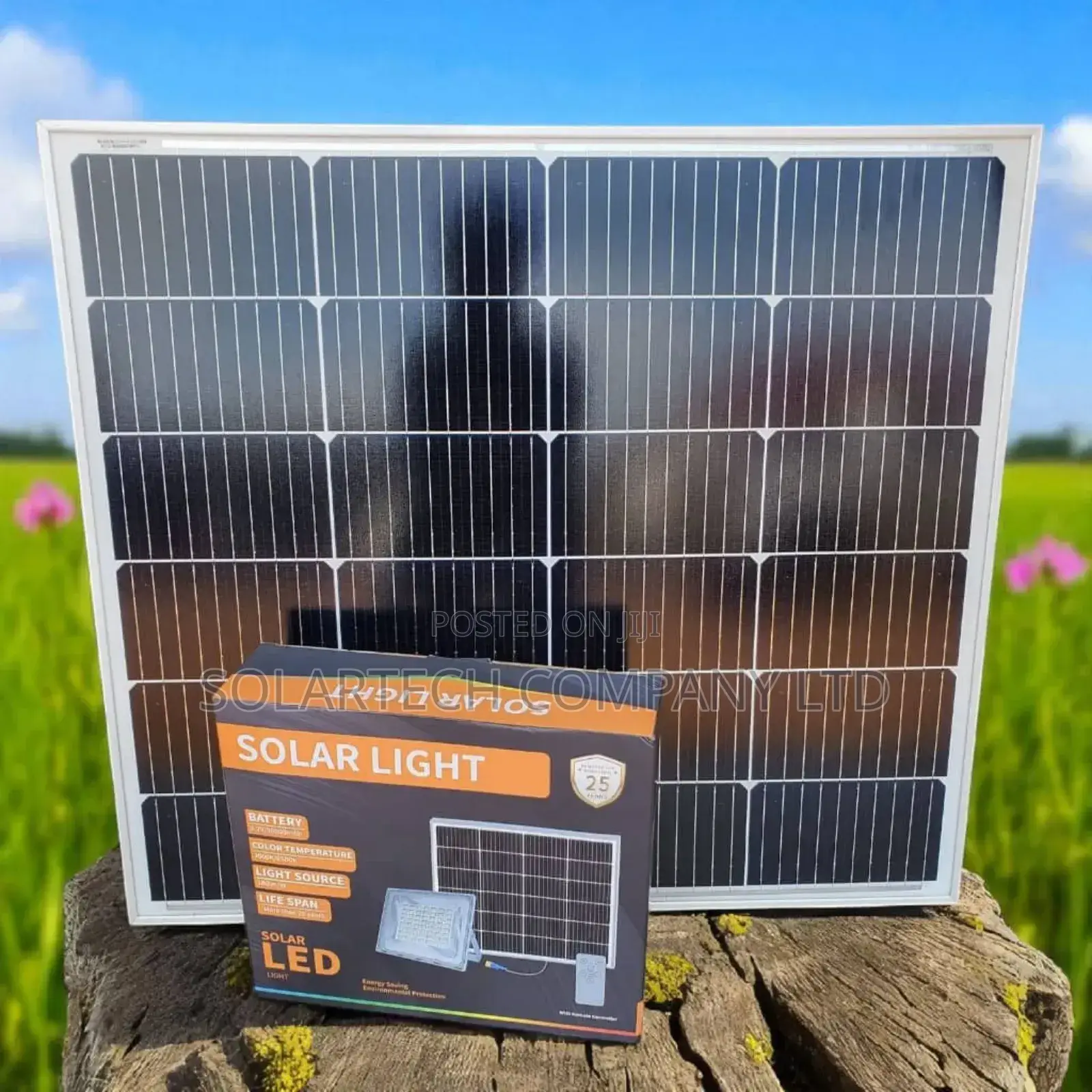 Wawa 500w Solar Flood Light – Monocrystalline Panel