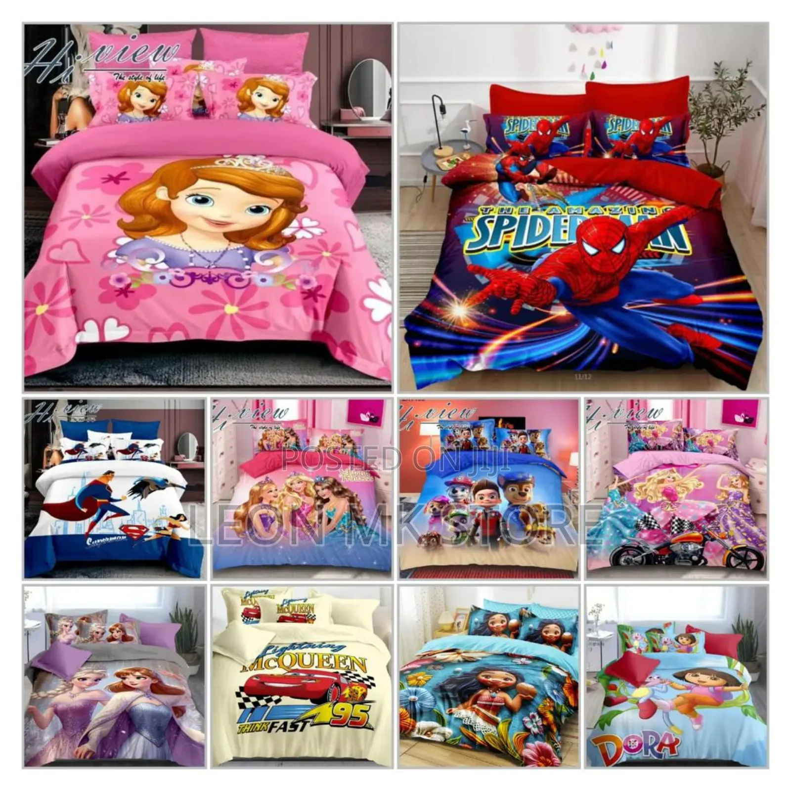 3pcs Character Kids Duvets