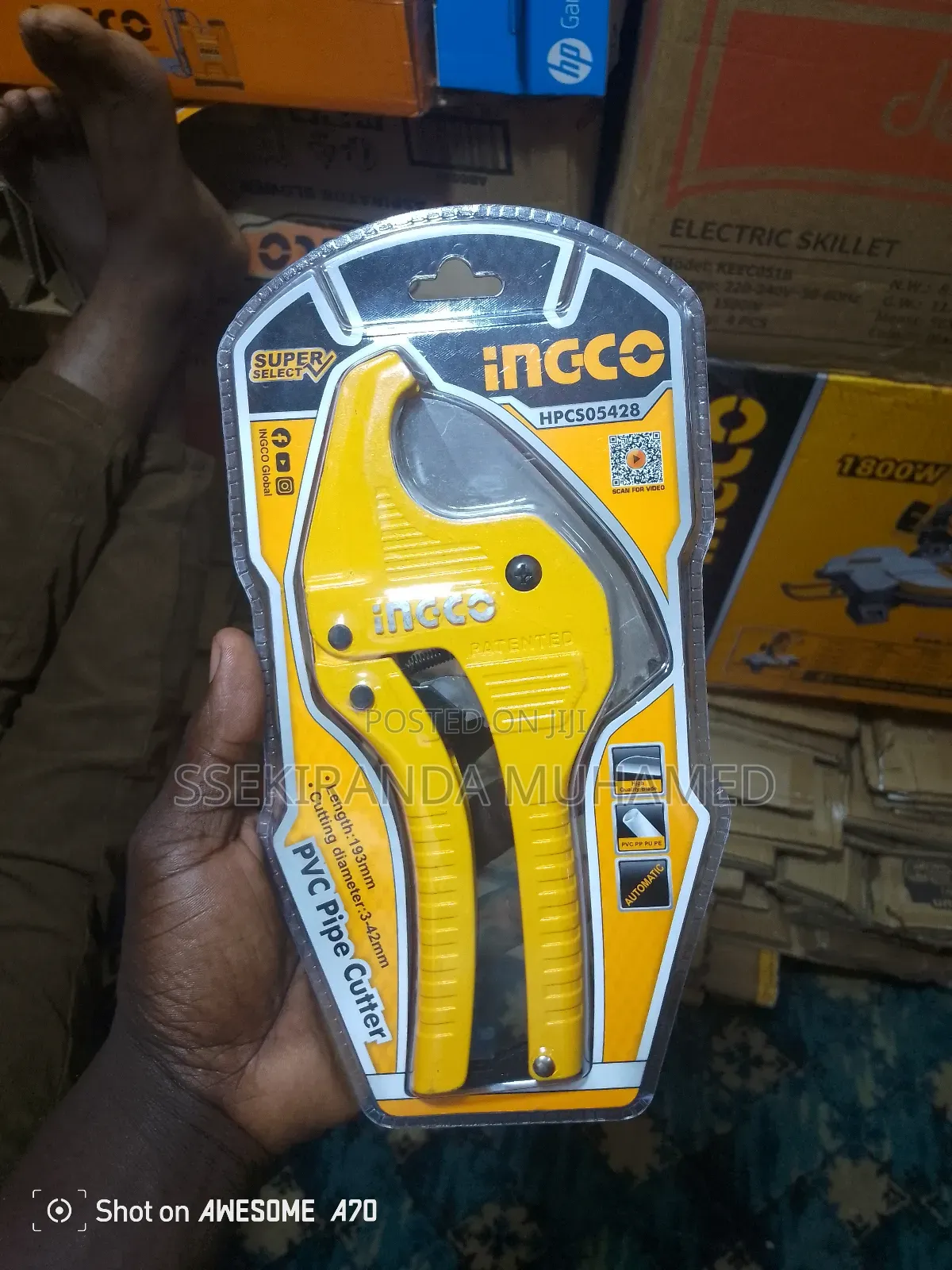 PVC Pipe Cutter