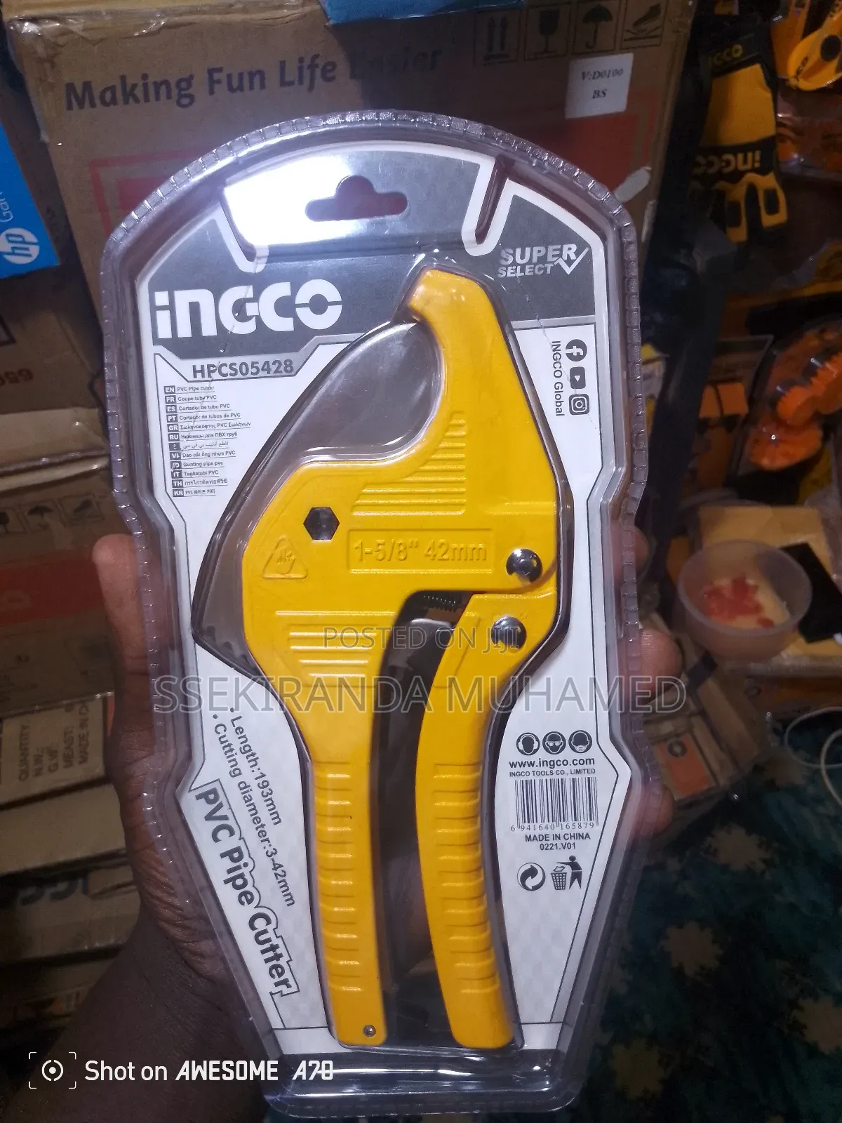 PVC Pipe Cutter