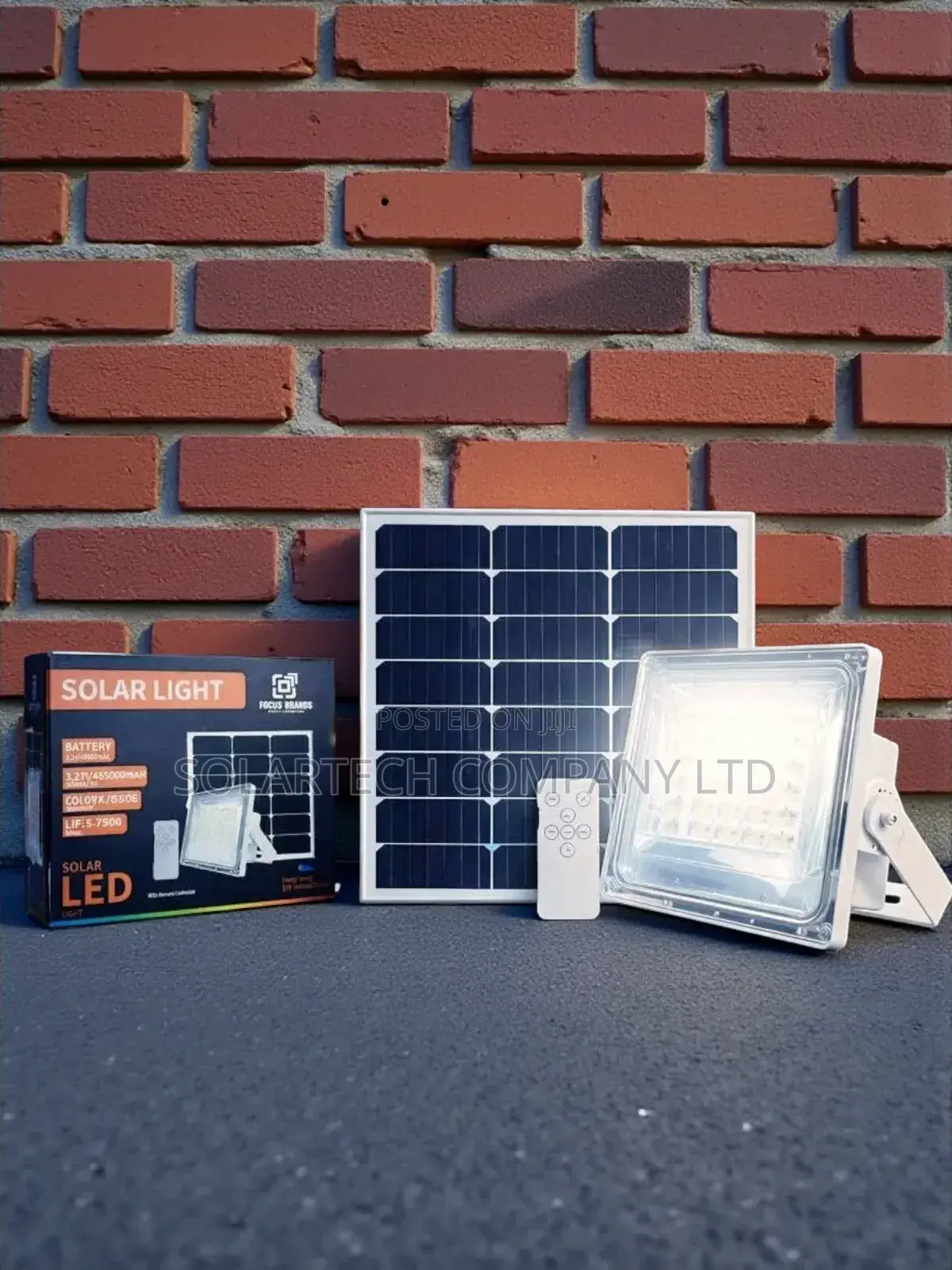 Wawa 400w Solar Powered Flood Light – Wide Coverage