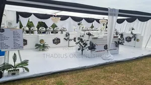 Nice Delicious Food, Desert Tables and Beautiful Display Food Station