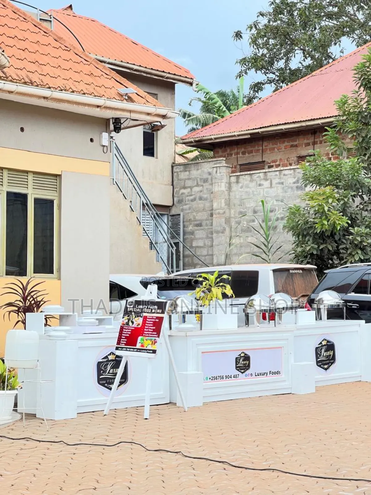 Delicious Food With Beautiful Food Station