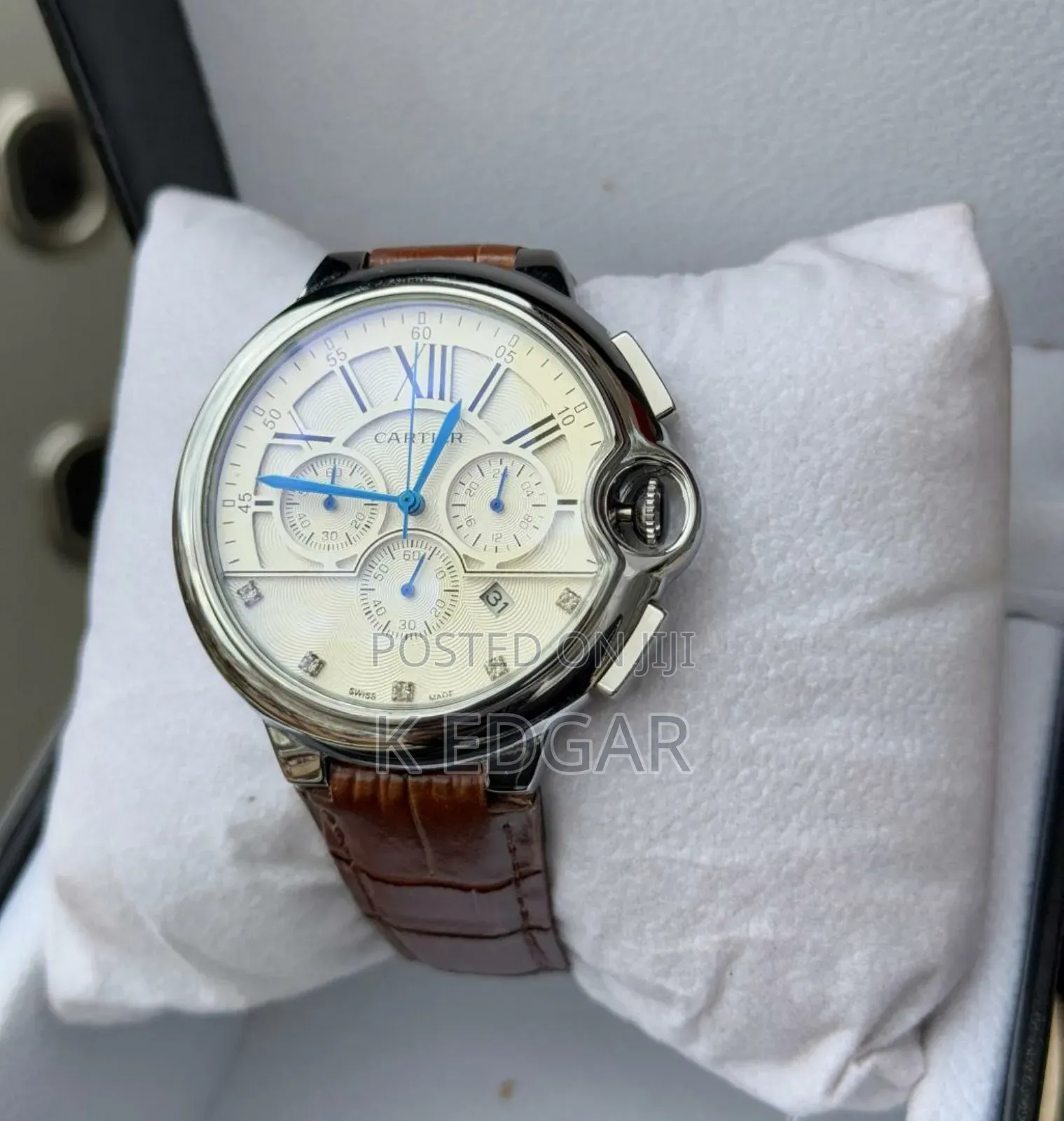 Automatic Brown Cartier Watch