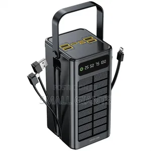 Green Lion Solar X 60000mah Power Bank Pd 20w - Black