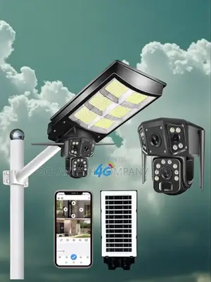 450w Smart Solar Security Light With Wifi Access