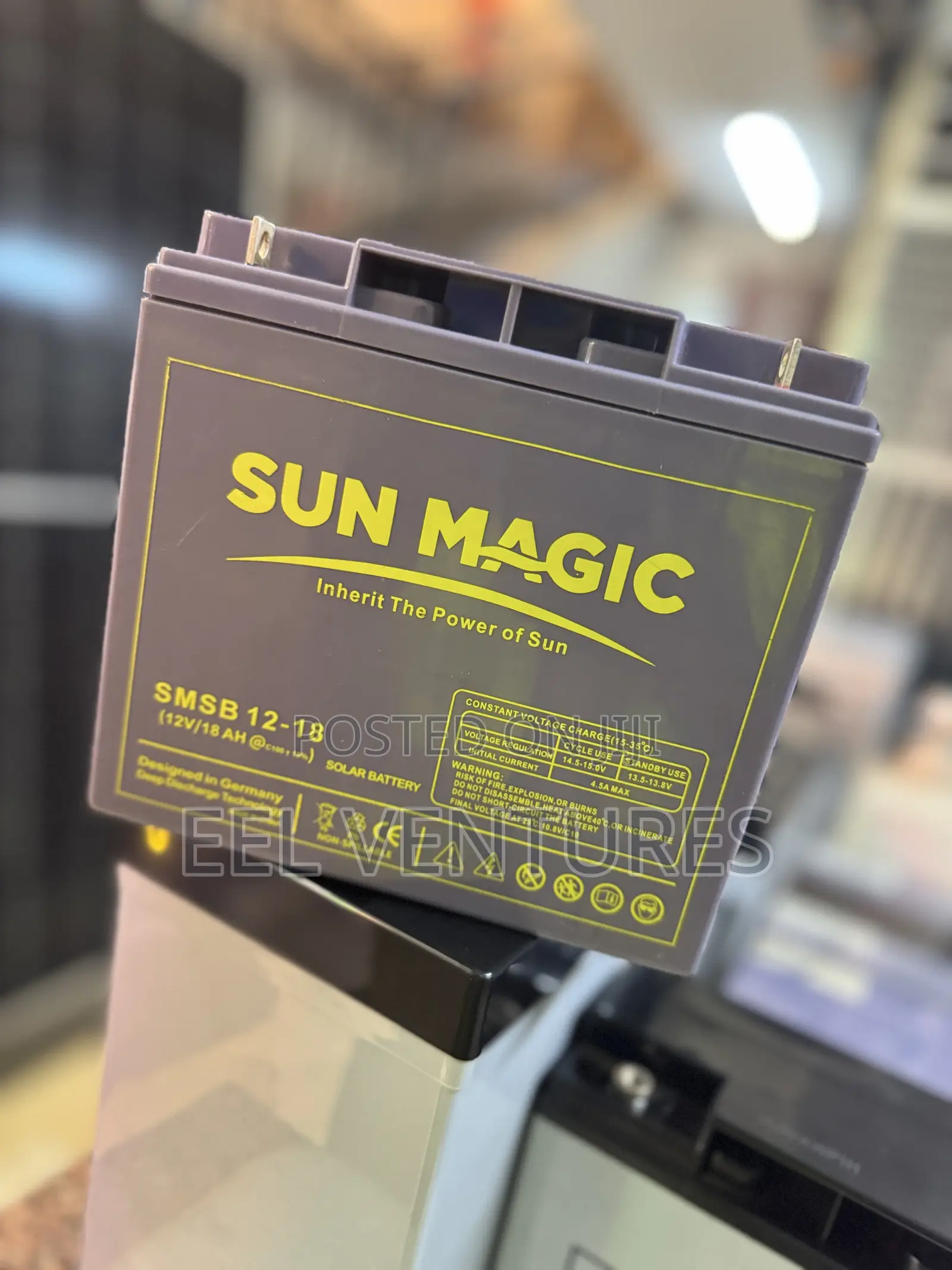 Solar Batteries, 18ampere,12v