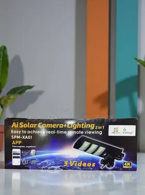 Hi Energy Ai Solar Camera Light 2-in-1 With Wifi