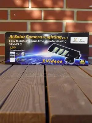 Hi Energy Solar Security Light With Wifi Camera