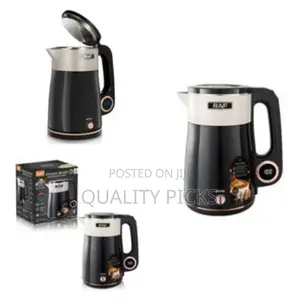 Raf Intelligent Multi-Function Glass Electric Kettle - Multicolor