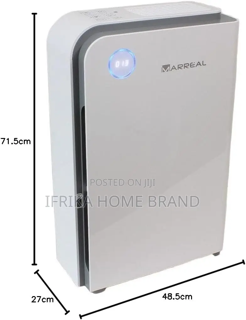 Marreal Air Purifier Up to 60 M2, Ultra Quiet With Fine Dust Sensor,