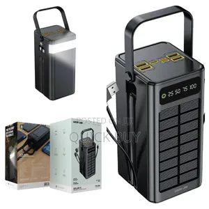 Green Lion Solar X 60000mah Power Bank Pd 20w - Black