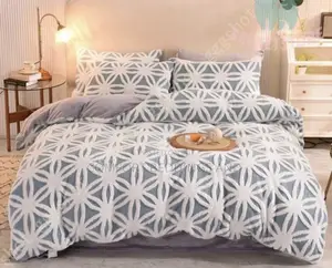 Tufted Bedcover Blue