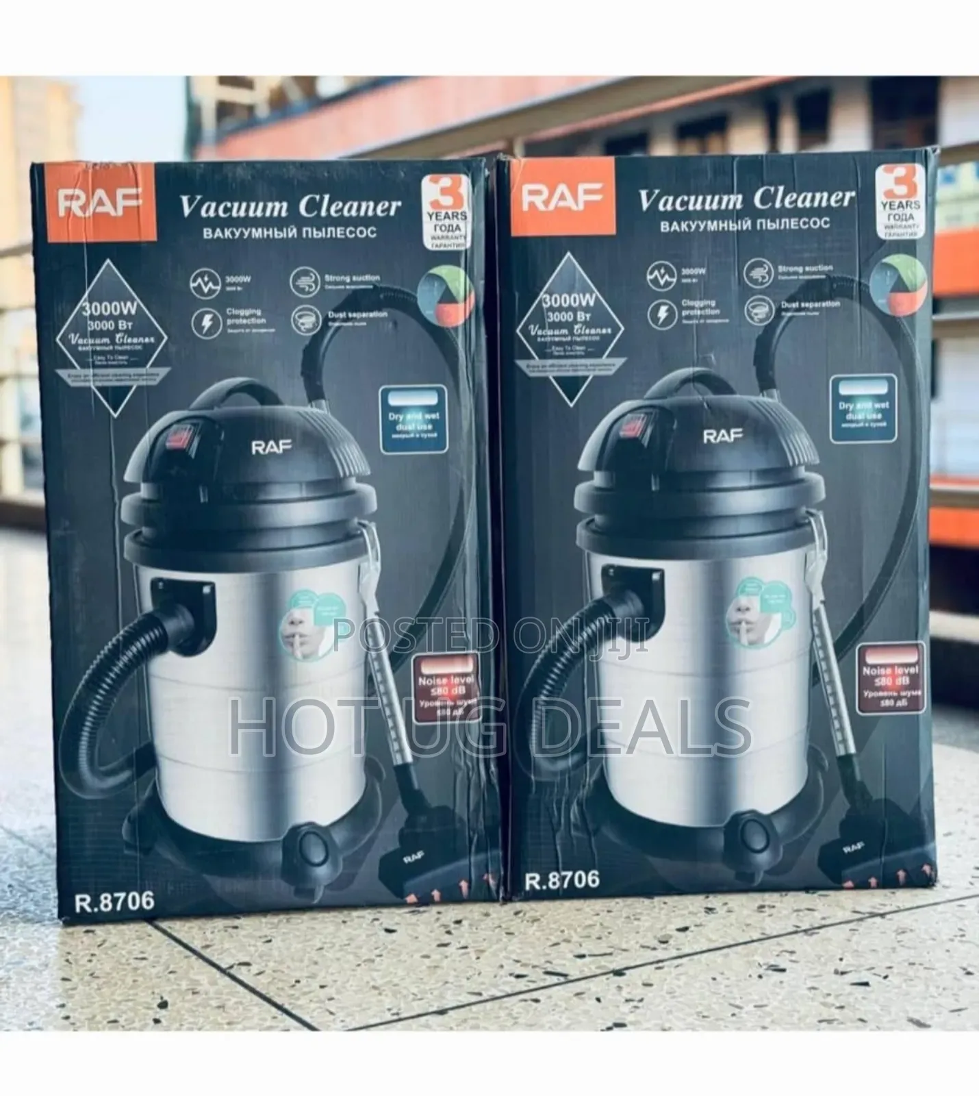 Raf 25l Dust Commercial Wet And Dry Vacuum Cleaner