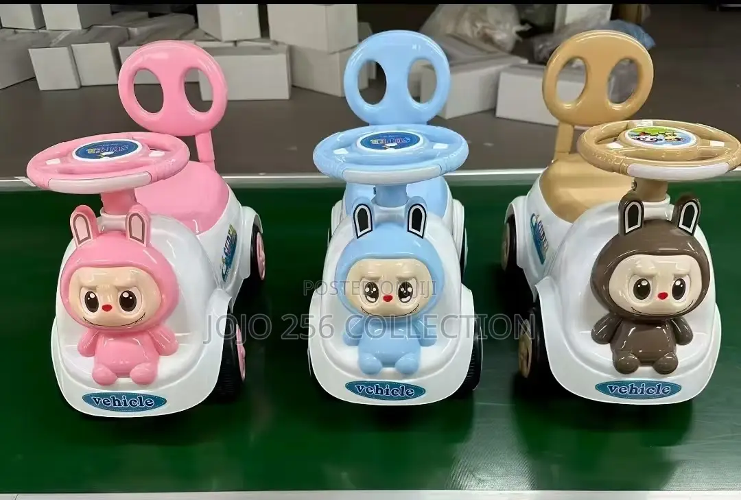 Kids Push Cars